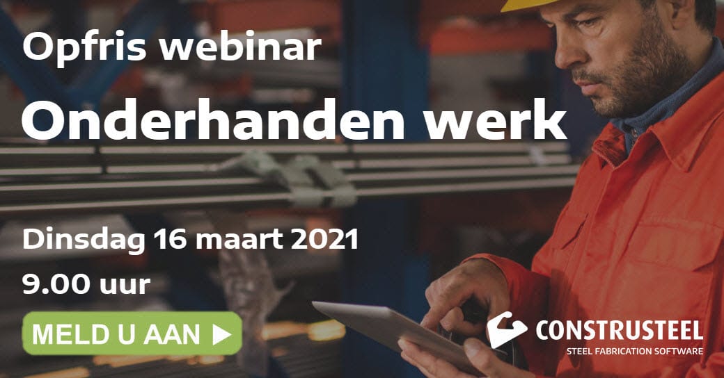 Webinar Onderhanden werk - ConstruSteel