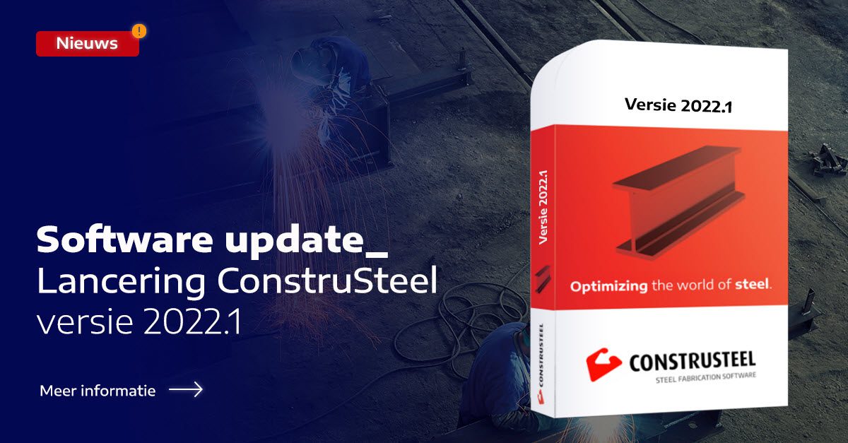Software update 2022.1 - ConstruSteel
